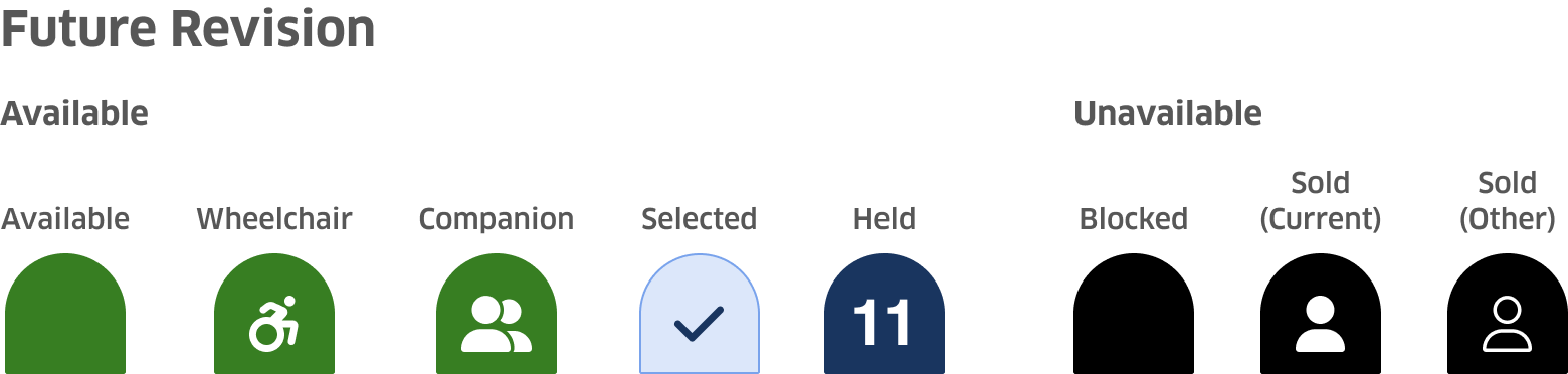 Future seat icon concept