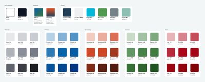 Color token system