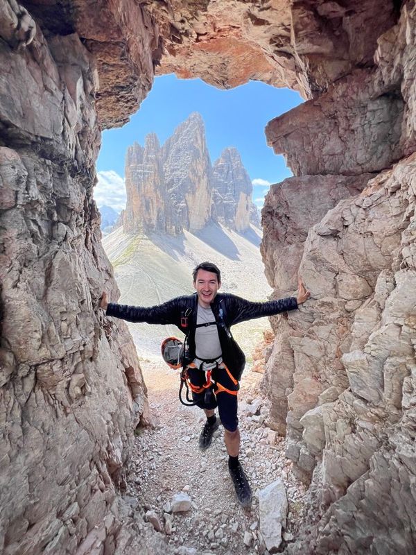 Hiking Tre Cime di Lavoredo, Dolomites, Italy